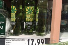 Водка с коноплей Vodka Cannabis White Widow